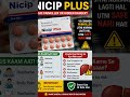 👉 “Relief milta hai… par safe hai kya? 😬”#nicipplus #painkiller #medicalfacts #healthtips #pharmacy