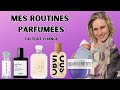 Mes nouvelles routines parfumes  soins du corps  de la poitrine 