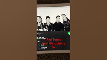 iPad Sound and Microphone Problem Solution #apple #ipad #iphone #tipsandtricks