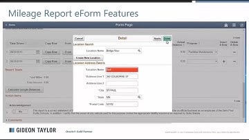 GT eForms™ Demo: Sample eForms for PeopleSoft Financial and Supply Chain Management