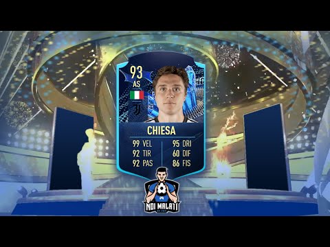 FEDERICO CHIESA 93 TOTS Moments SBC | #FIFA23 Player Review (ITA)  @NoiMalatiDiFUT