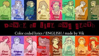 Dance of life and death - Project: Eden's Garden PJEG Musical Number | color coded lyrics 【ENGLISH】