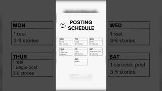 Perfect 7-Day Instagram Posting Schedule! 📈 (Algorithm Hack) || Roz Post Karna Band Karo! ❌