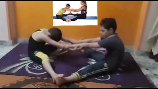 تحدي اليوغا الجزء 2 مع محمد و يوسف Yoga challenge