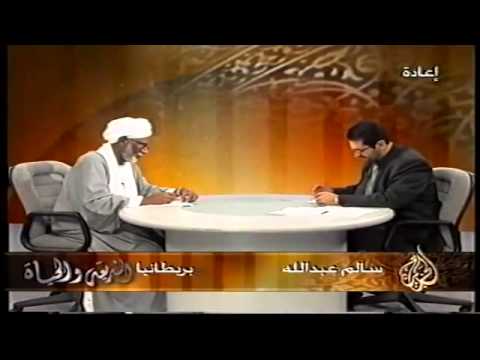 د حسن الترابي على برنامج الشريعة والحياة حول موضوعات الدولة الإسلامية 10 سبتمبر 2000م