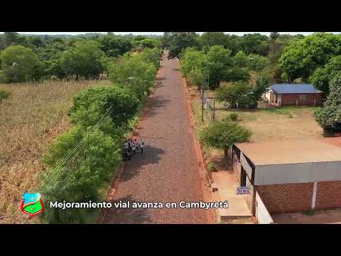 Más y mejores caminos en Cambyretá