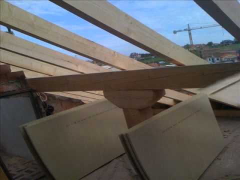 REHABILITACIÓN DE FACHADA Y CUBIERTA DE TEJA - YouTube