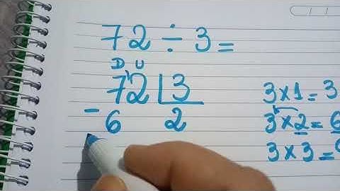 ALGORITMO USUAL DA DIVISÃO