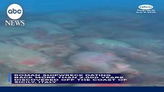 200-year-old shipwreck discovered off coast of Sicily
