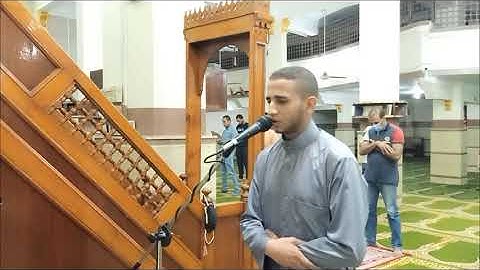 عشائية ابداعية لا مثيل لها من صلاة العشاء للقارئ عبدالله قدري سعد