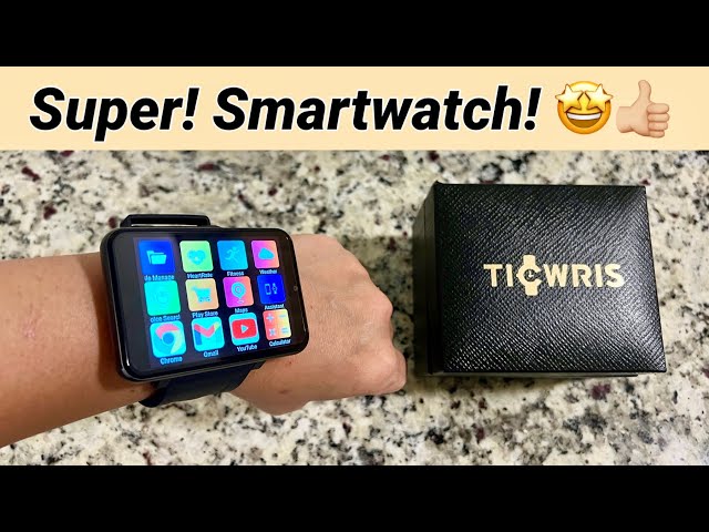 TICWRIS MAX 4G 2.86" Touch Screen Smart Watch Android 7.1 32G 8MP Camera ,  Face ID - YouTube