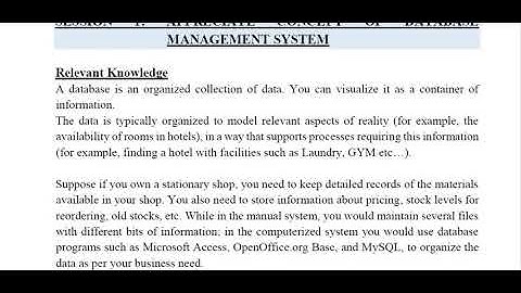 Class X || Subject Specific Skills || Unit 3 || RDBMS || Session 1 - Concept of Database
