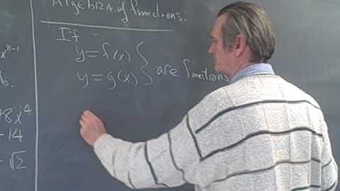 Ma 112 Precalculus Section 2.3 Algebra of Functions