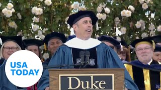 Jerry Seinfeld's Duke Commencement Speech Prompts Student Walkouts | Usa Today