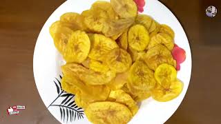 Banana Nendram Chips எளிய முறையில் வீட்டிலேயே செய்யும் முறை