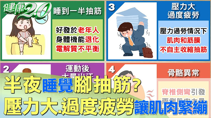 半夜睡覺"腳抽筋"？ "壓力大.過度疲勞"讓肌肉緊繃 健康2.0 - 天天要聞