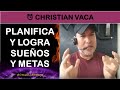 🗒️AGENDA 2022, PLANIFICA Y LOGRA TUS SUEÑOS Y METAS | Christian Vaca