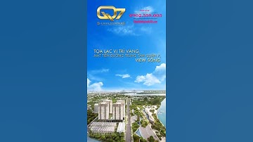 CĂN HỘ QUẬN 7 VỚI 3 MẶT TIỀN VIEW SÔNG SAIGON - 💰GIÁ 1,6 tỷ/căn -☎️ 0901386488