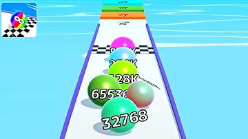 Ball Run Infinity Number ! All Levels Gameplay (1744-1750) android, ios
