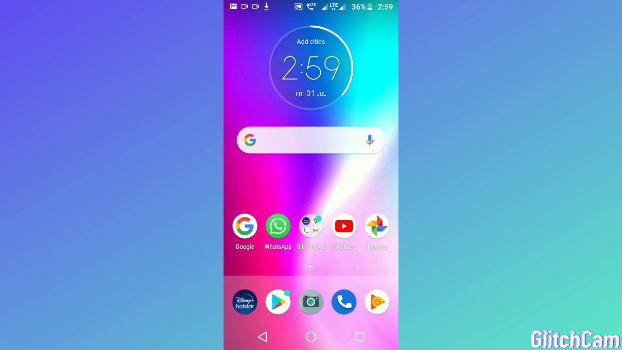 How To Bring Back Google Bar And Time YouTube