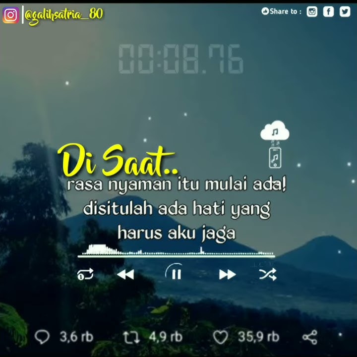 STORY WA|| baper terbaru 2020 || ada hati yang harus dijaga|