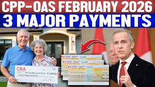 Famous CPP & OAS 3 Major Payments Arriving in February 2026 Profile