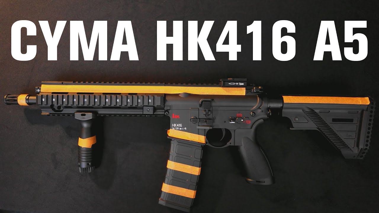 Quick Review: CYMA HK416 A5 Gel Blaster 