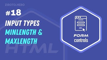 Master HTML in Darija Arabic #18 Input Attributes(minlength and maxlength)