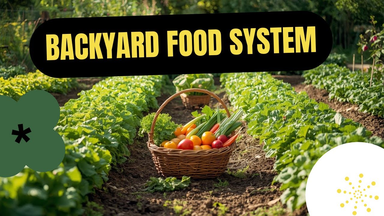 The Backyard Blueprint That Stores Food for 6–12 Months!