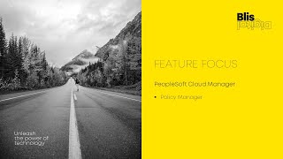 Feature Focus: PeopleSoft Cloud Manager #8