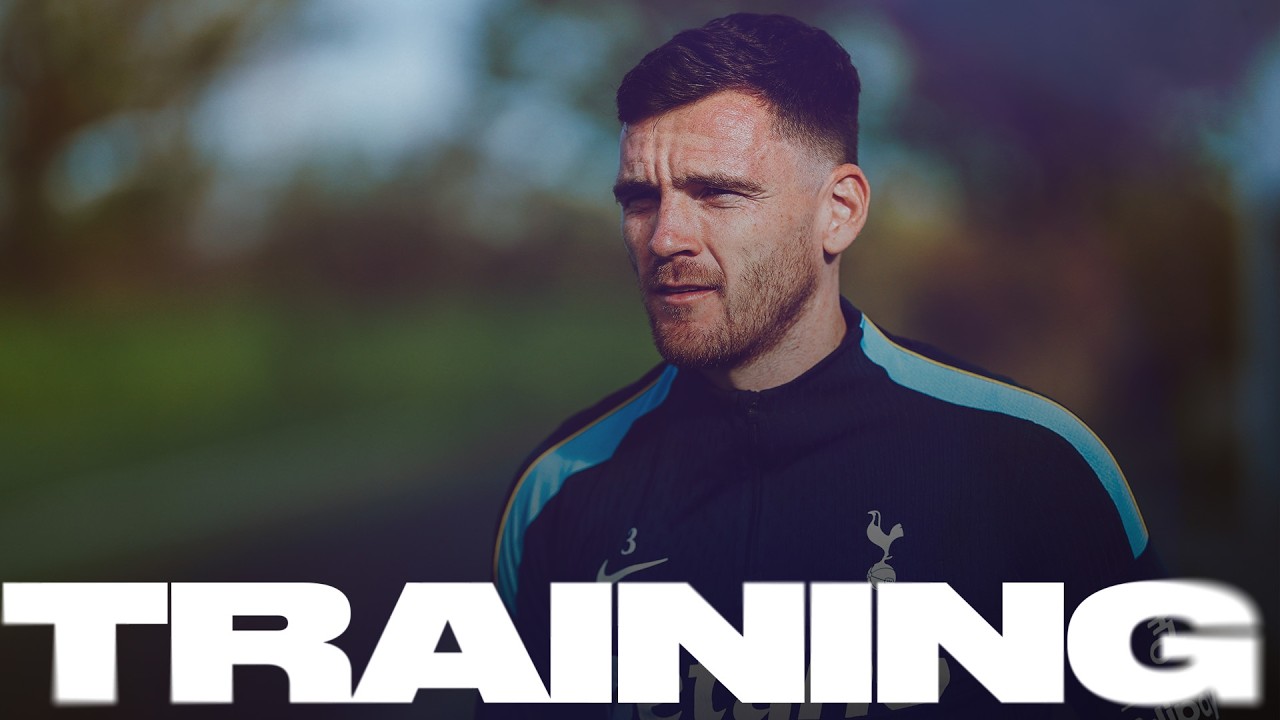 Tottenham training ahead of Crystal Palace clash in the Premier League