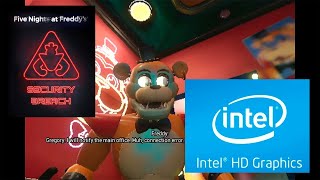 Five Nights at Freddy's: Security Breach PC FRACO 4gb de RAM Sem Placa de  Vídeo Intel HD Graphics 