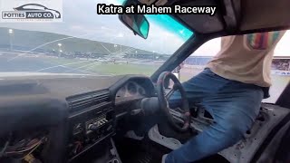 Katra Spinning and Drifting Onboards at Mahem raceway Wheels and Smoke and Shuma Spincity in m52b28