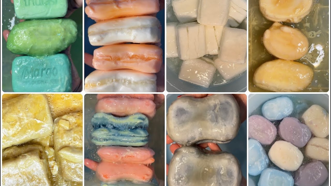 SOAKED SOAP COMPILATION | SOAKED SOAP ONLY | SOAP COMPILATION SET - 10 videos #acmp #haul #relaxtime