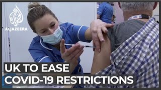 UK PM sets out roadmap for easing COVID-19 restrictions