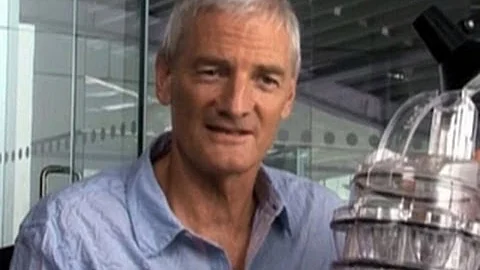 How did James Dyson re-design the vacuum?