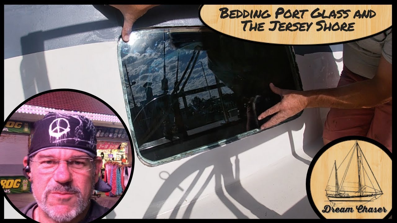 Bedding Port Glass and Nostalgic Trip to the Jersey Shore