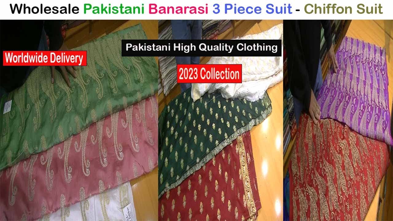 Grey Banarasi Silk Pakistani Suit 263536