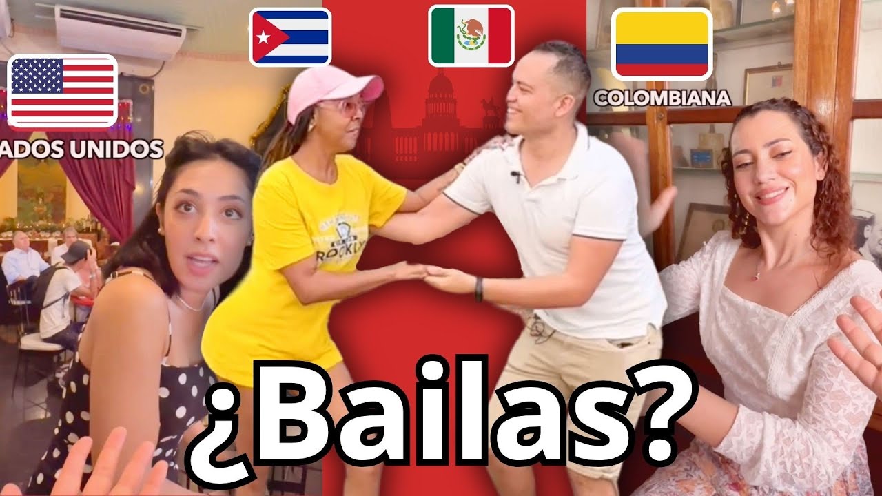 Bailando Salsa con Extrañas en La Habana Cuba