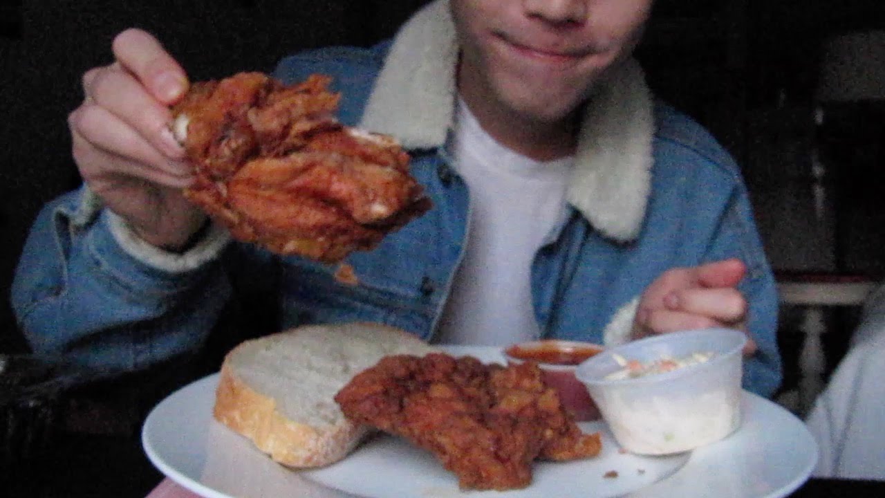 ASMR Eating Sounds: Fried Chicken_Southern Foods Series, Ep. 1