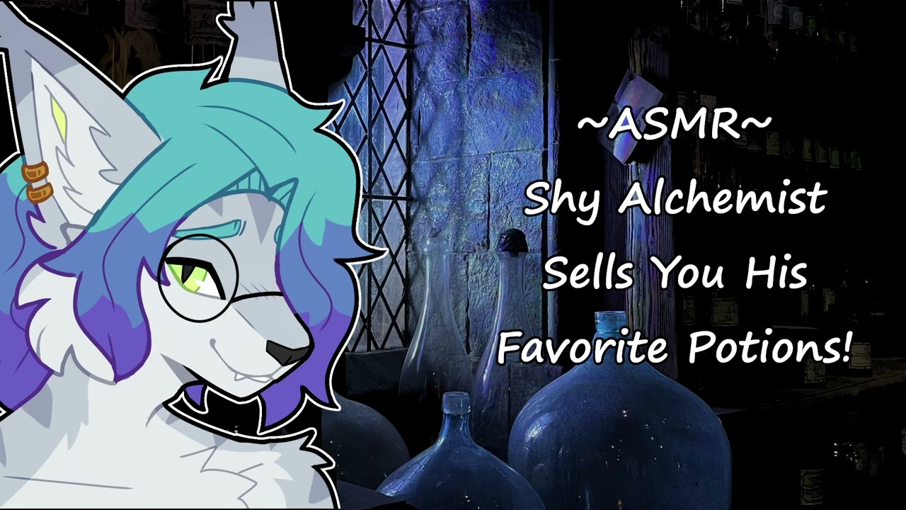 [FURRY ASMR] Can You Handle My Potions? (Soft Talking, Glass Sounds, Liquid Sounds, And More!)