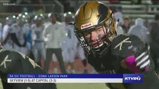 Class 5A Varsity Football Highlights: Skyview Hawks vs. Capital Eagles