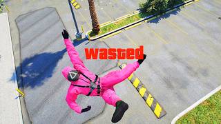 GTA 5 Squid Game Wasted Moments Compilation #143 | Euphoria Physics