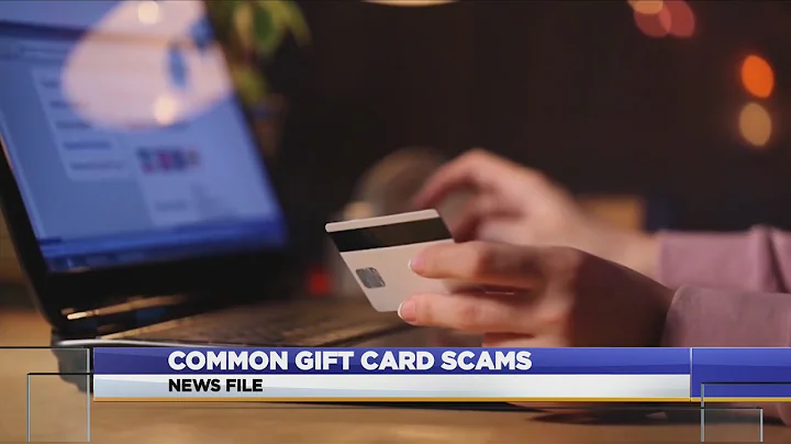 Common gift card scams