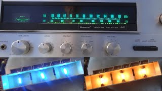 Replacing Sansui 441 Receiver Bulbs, LED vs Incandescent
