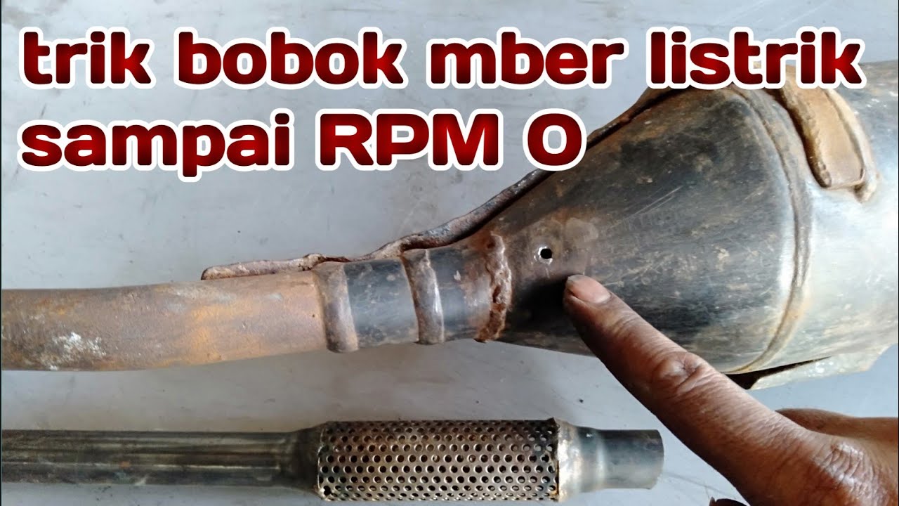 Cara bobok mber listrik yang benar. #cdrknalpot