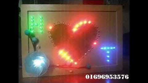 mach led trai tim dep