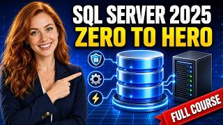 SQL Server 2025 Full Course: Install, Configure, Secure & Back Up (Zero to Hero)