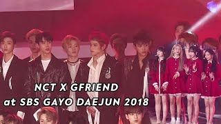 181225 NCT Reaction to GFriend Opening at SBS Gayo daejun 2018