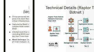 Raptor Train Iot Based Botnet